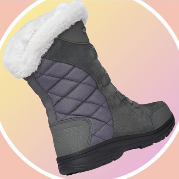 NIB Columbia Ice Maiden II Size 9 Graphite - Picture 9 of 11